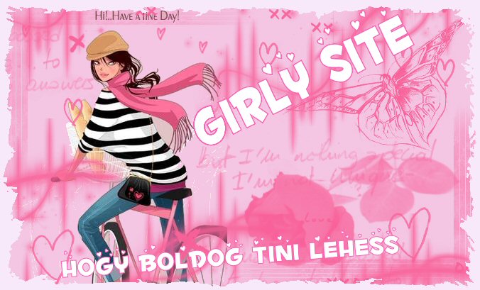 ..::A Girly Site::..